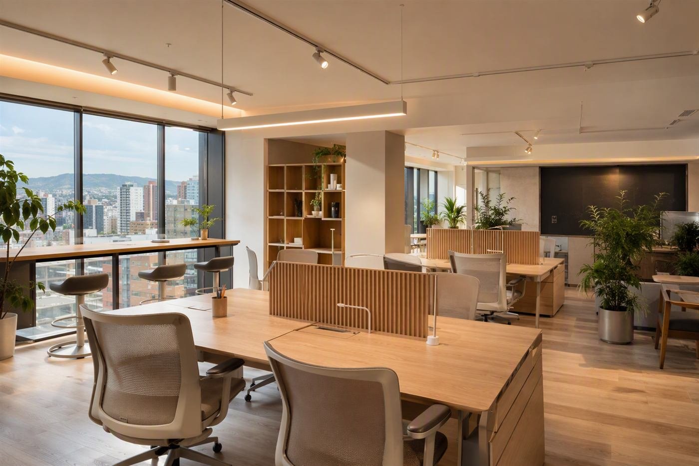 Cowork de áreas comunes